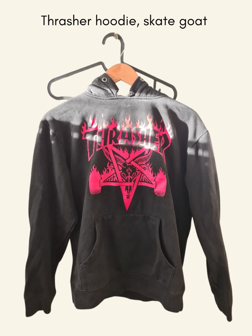 Thrasher skate goat hoodie outlet