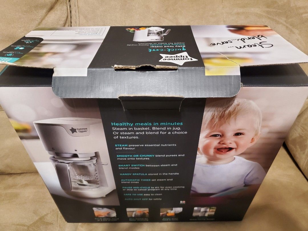 Tommee tippee quick cook baby food maker Carousell