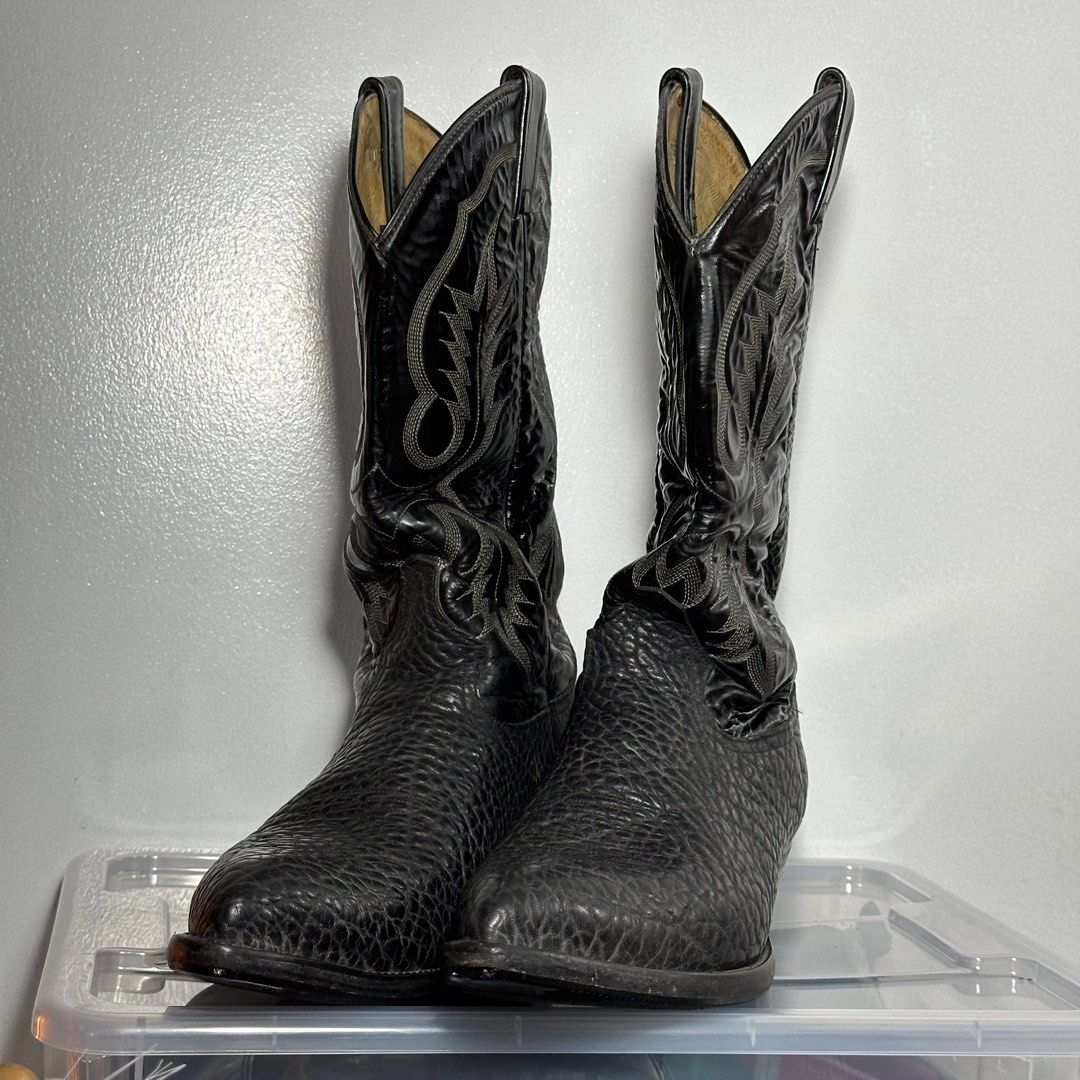 Tony lama elephant discount skin cowboy boots
