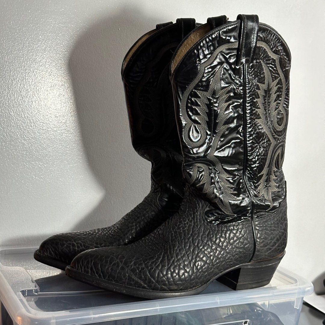 Tony lama 2025 elephant skin boots