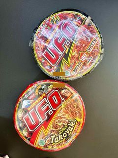 U.F.O. Osaka Takoyaki/Korean Hot Chicken Dry noodles