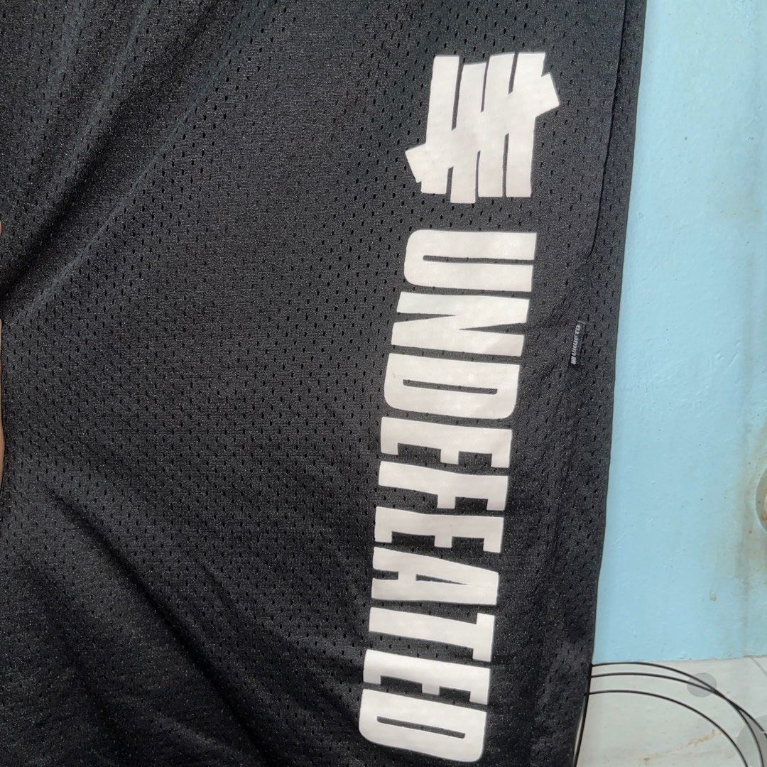Undefeated mesh shorts (Category: Shorts) located in Makati City. Submitted by unclesource (Listing ID 1288065544, Image 2). Description: Excellent condition 32”-39” waist, 20” length.