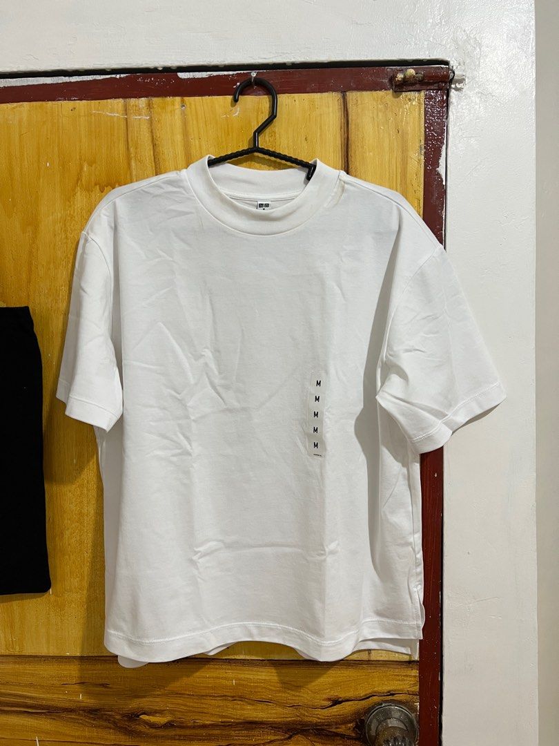 Uniqlo Airism Cotton Short Sleeve T-Shirt, Women's Fashion, Tops