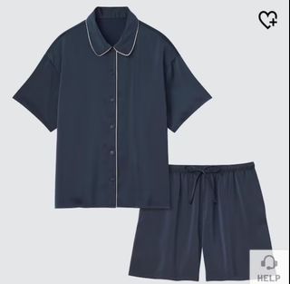 Uniqlp Satin Pajama top XL