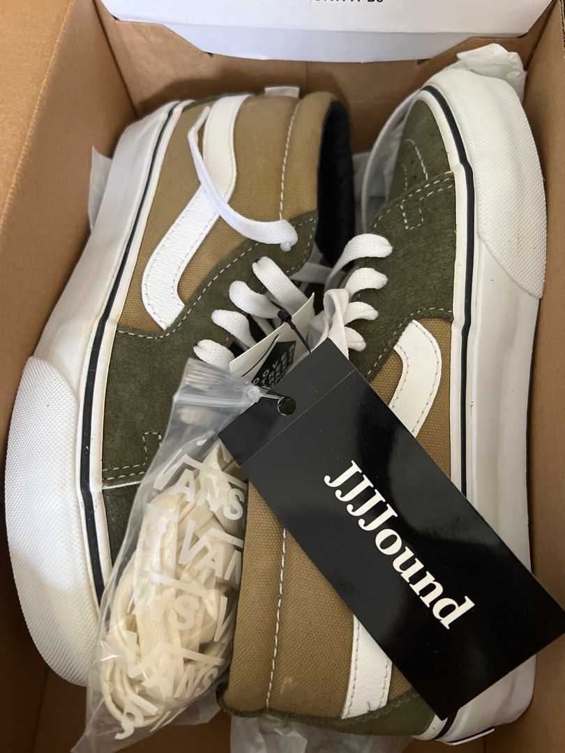 US5 JJJJound Vans Green Women s Fashion Footwear Sneakers on Carousell