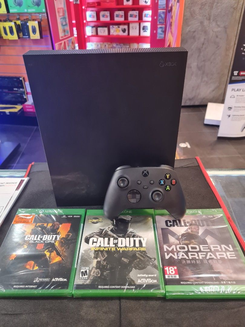 Used Xbox one slim and X