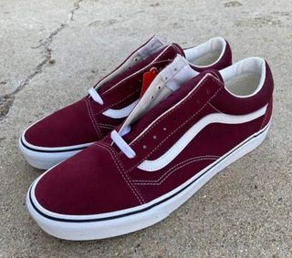 Vans old skool maroon philippines cheap