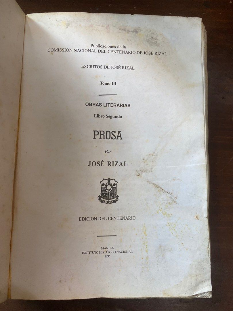 Vintage Tagalog Book - Commemorative Publication on the Centenary of ...
