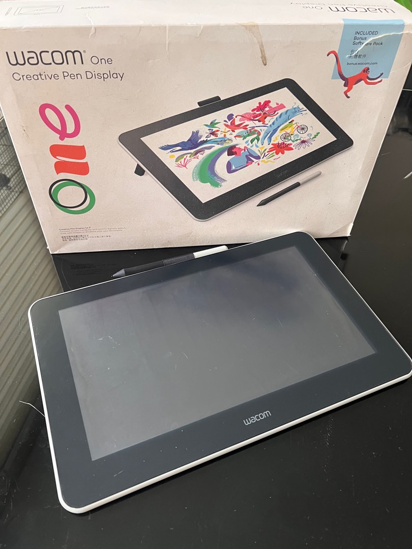 WACOM ONE creative pen display / Wacom Cintiq One Display 13 full HD ...