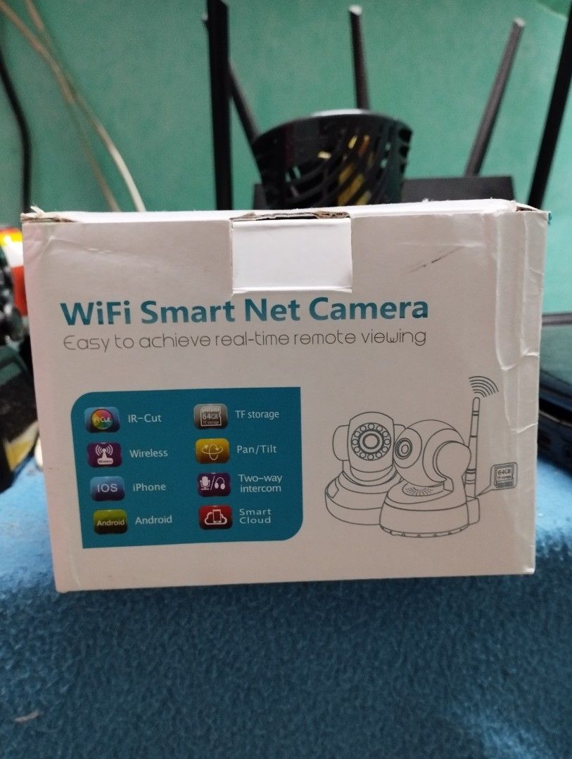 WiFi smart net camera, Furniture & Home Living, Security & Locks ...