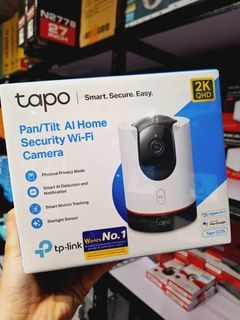 Wireless Camera
Pan/Tilt AI Home Security CCTV Starlight WiFi 	
TP-Link Tapo C225 2K 

2,447.00