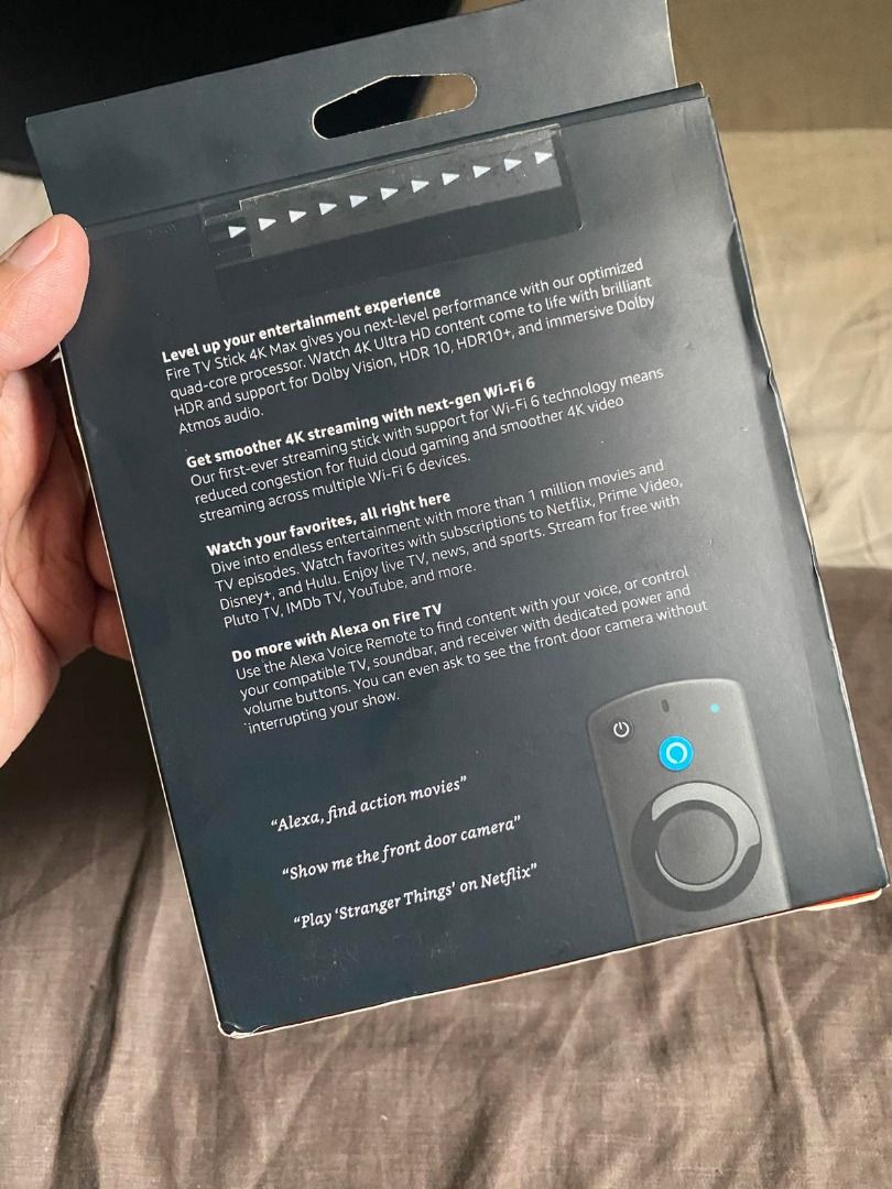 Xiaomi MI TV Stick 4k Global Version (Category: Media Streamers & Hubs) located in Pasig City. Submitted by robbiseraphin (Listing ID 1288171107, Image 3). Description: Transform your TV into a Smart TV (up to 4k quality) for only 1,200 Php! ▪️ Used 2-3 times for testing. ▪️ Original ▪️ Only 1 stock on hand Can test before buying for authenticity! Description: Xiaomi Mi TV Stick 4K Ultra HD Streaming Device, Android TV 11 with Google Assistant Vo