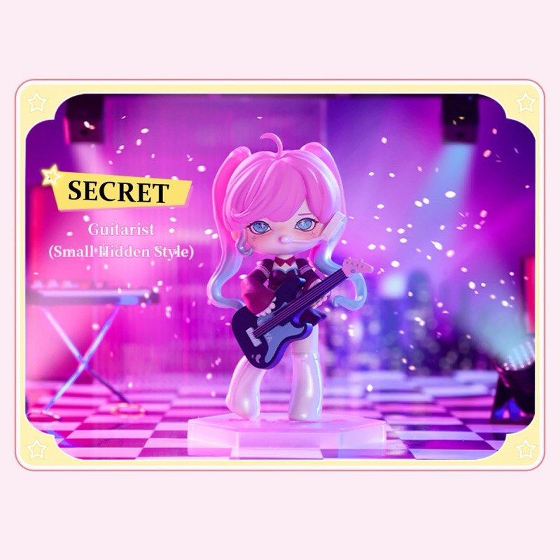 YAN CHUANG Misya Idol Band Series Blind Box Figure Guitarist SECRET