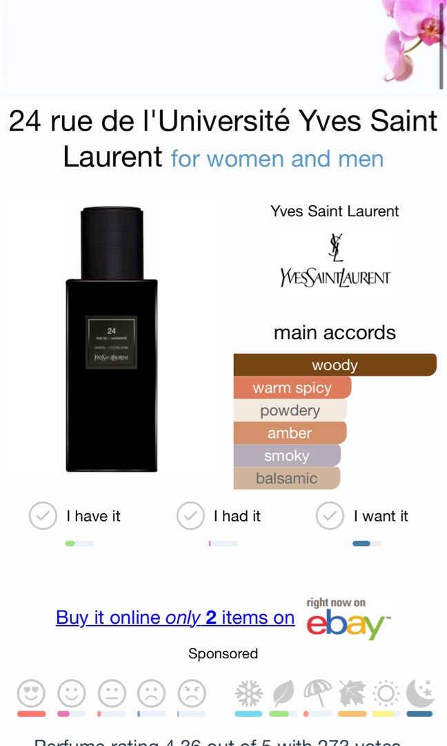 YSL 24 Rue De L Universit