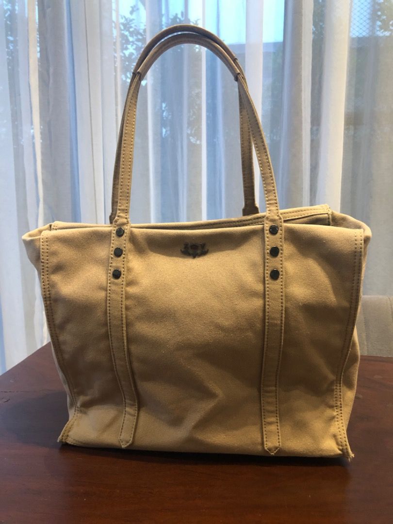 ZADIG and VOLTAIR Scarlet Canvas (Category: Luxury Bags & Wallets) located in Davao. Submitted by mliza1020 (Listing ID 1288009509, Image 3). Description: Zadig and Voltair “Scarlet Canvass”. Color: Sable. Material: 100% Cotton Canvass with bottom & handle lamb leather. No flaws. Dimension: H 33 X L 36 cm (approx) Paris, France.