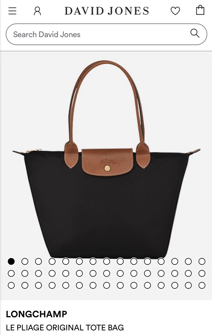 Longchamp tote david jones sale