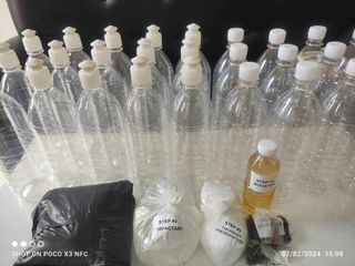 1-liter PET bottle & Dishwashing liquid kit