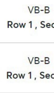 (Category: ) located in . Submitted by ticketgoround_ (Listing ID 1283718615, Image 1). Description: .