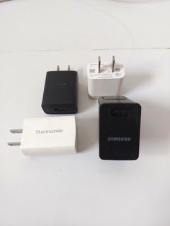 4 pcs Charger Head (Samsung, Xiaomi, Alcatel, Starmobile) | Adapter