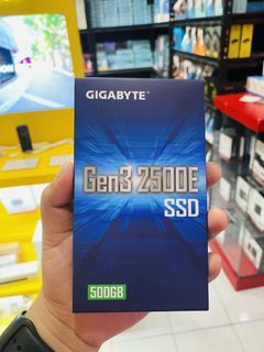 500GB M.2 2280 Gen3 2500E SSD PCIe 3.0x4 G325E500G	
Gigabyte 

1,574.00