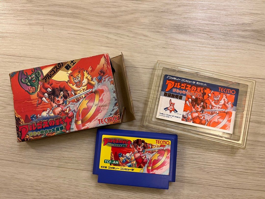 FC Famicom Rygar Nintendo Tecmo