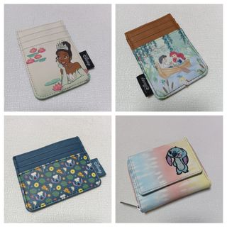 日本 DISNEY PRINCESS / Stitch 史迪仔 / 美人魚 主題皮革 八達通 卡片套 銀包64243745221634110