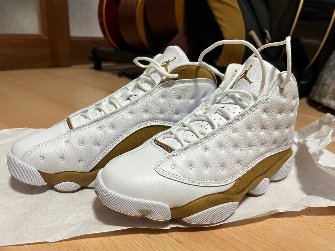 Gold and white retro 13 outlet