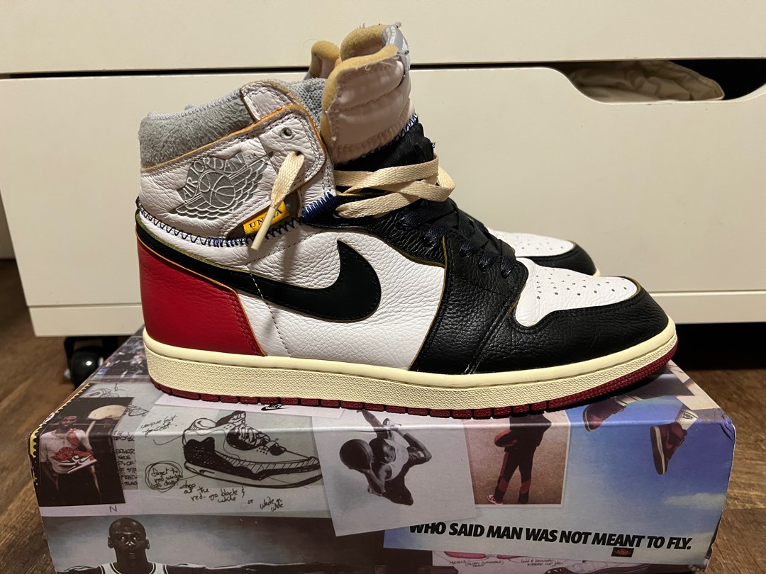 Air Jordan 1 Unions Black Toe Men s Fashion Footwear Sneakers