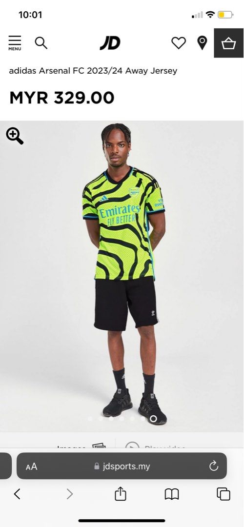 Jd arsenal away kit outlet