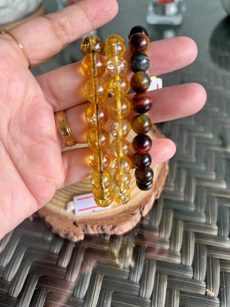 Genuine top citrine beads