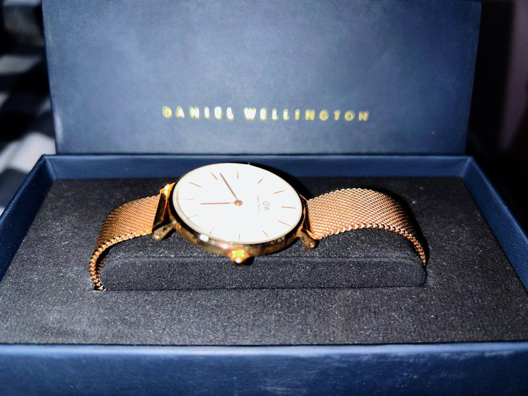 Daniel wellington melrose rose gold online