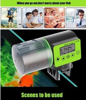 Flexzion automatic top fish food feeder
