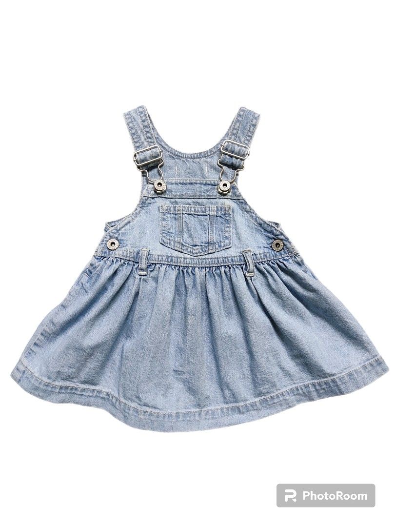 Baby Gap Denim Overall Dress