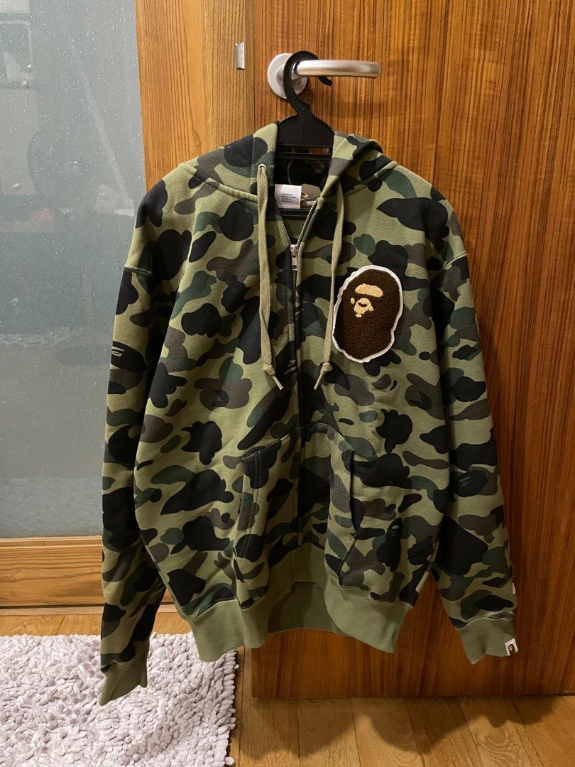 Bape champion camo hoodie outlet