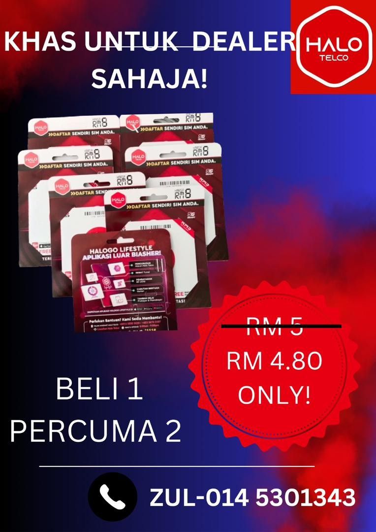 Berminat menjual simcard di Kedai anda, Mobile