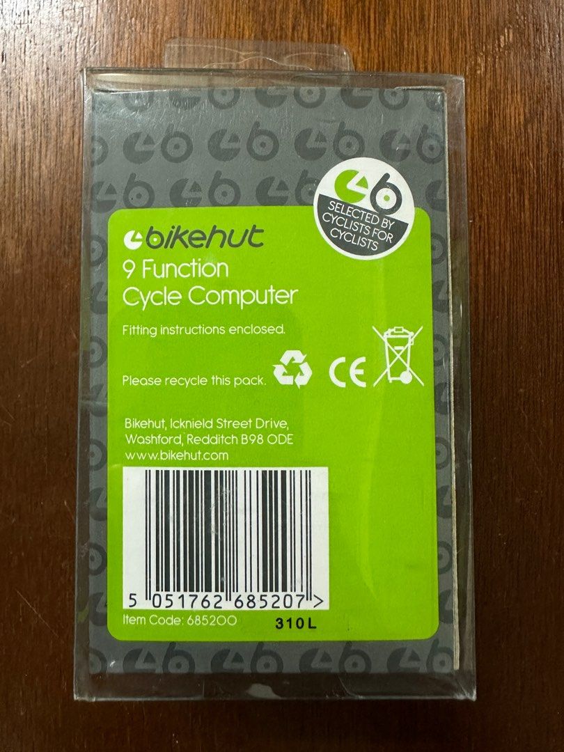Bikehut 9 Function Cycle Computer