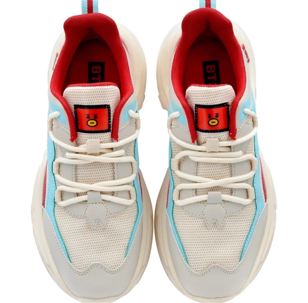 BTS BT21 G FOOTWEAR SNEAKERS RUBBER SHOES TATA TAEHYUNG Women s Fashion Footwear Sneakers on Carousell