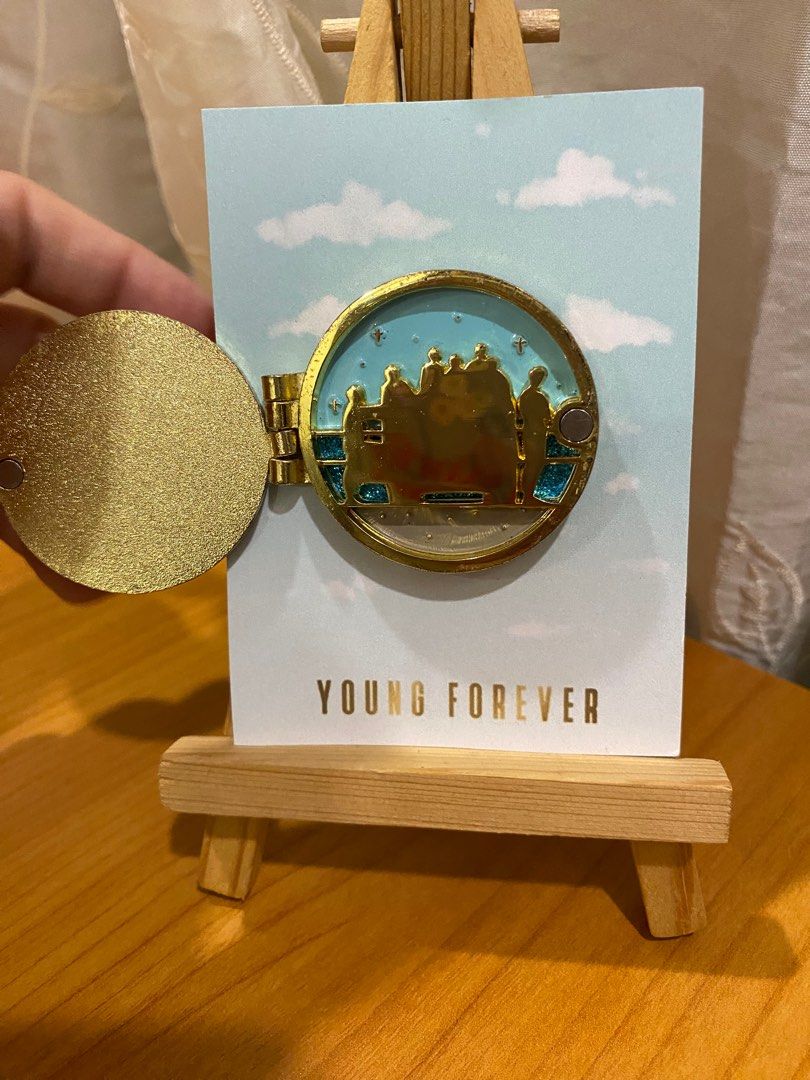 BTS ENAMEL PIN- HYYH MOMENT (Category: K-Wave Merchandise) located in Muntinlupa City. Submitted by btscerpts.ph (Listing ID 1283837660, Image 2). Description: BTS Bt21 Enamel Pin HYYH MOMENT 3 parts hinged pin Flaws are noticeable (rusts at the sides, but can be cleaned) Fanmade merch *these are PRE-LOVED, Please manage expectation*.