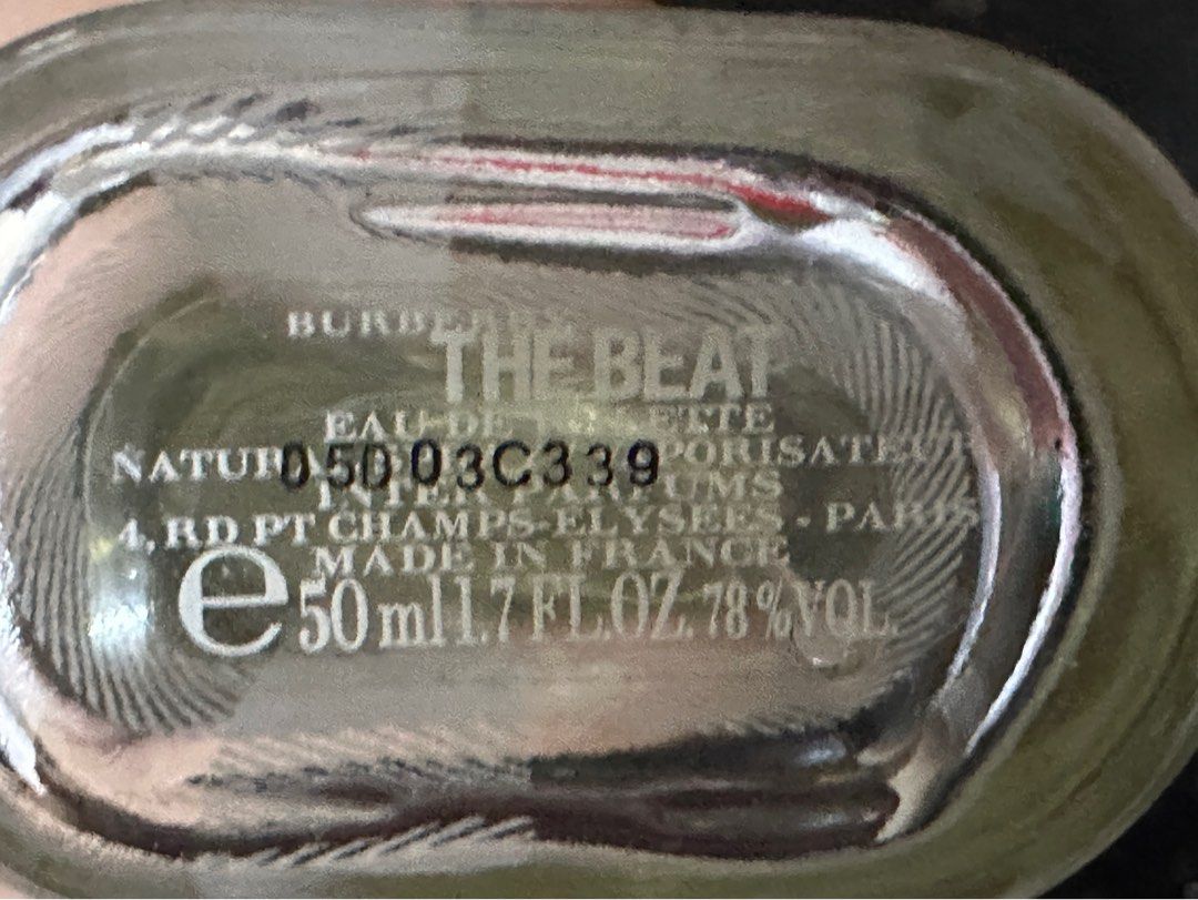 Burberry the beat batch code outlet