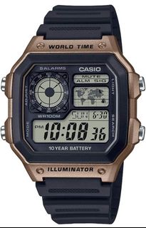 Casio cheap ae1200 gold