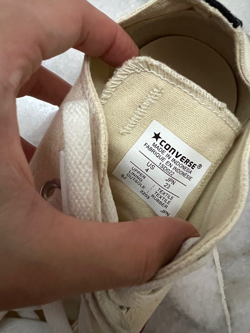 Converse cdg made in indonesia discount