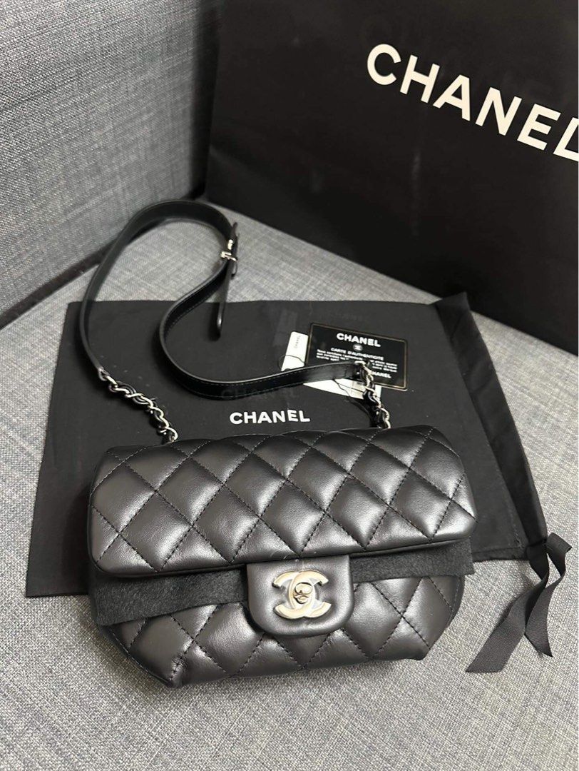 Chanel Uniform Belt Bag (Category: Luxury Bags & Wallets) located in Taguig. Submitted by indieboy13 (Listing ID 1283822478, Image 3). Description: Chanel belt bag With tag and authenticity card Slightly negotiable.