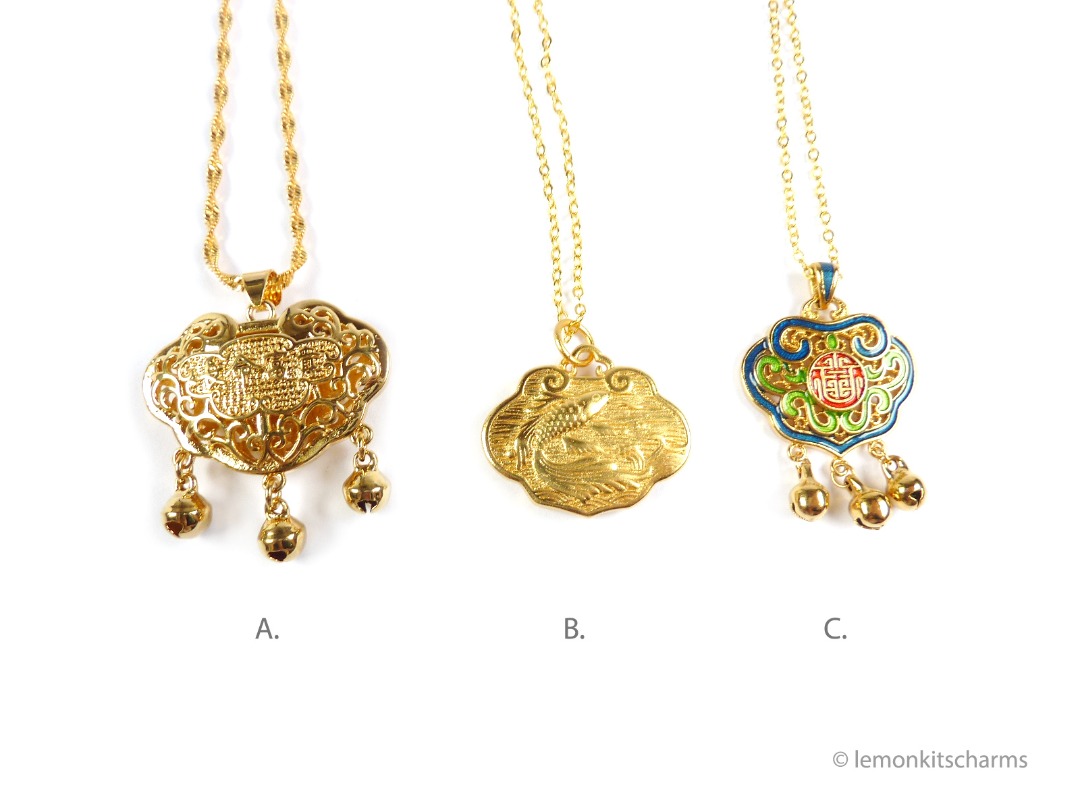 Chinese style necklace discount