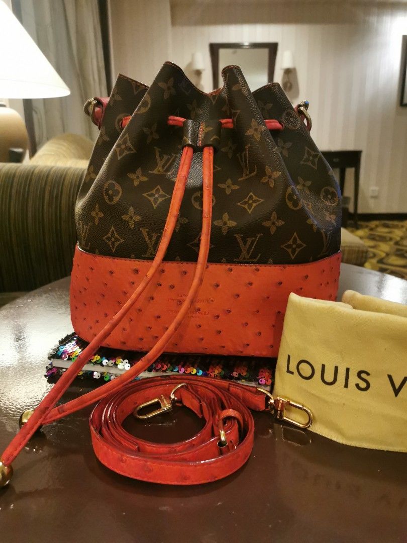 Lv ostrich online bag
