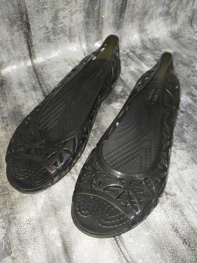 Crocs Isabella Jelly Flats eur37 cm24 Women s Fashion