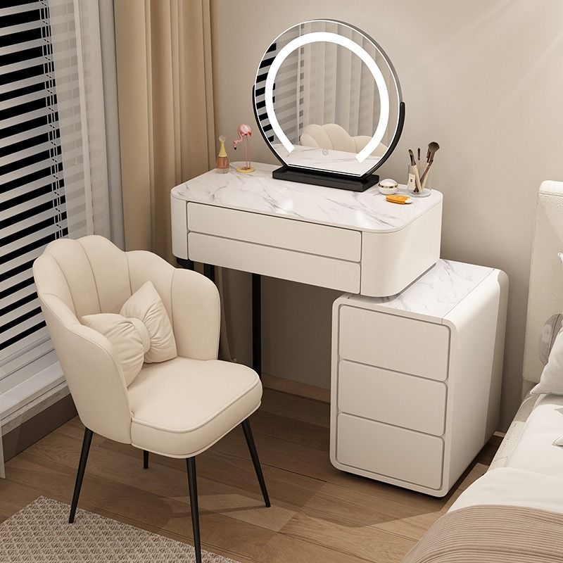 Dressing Table Type 813 Mirror 3 Color Lights Adjustable Bedroom Cream  Dressing Table Free Delivery, Furniture & Home Living, Furniture, Tables &  Sets on Carousell