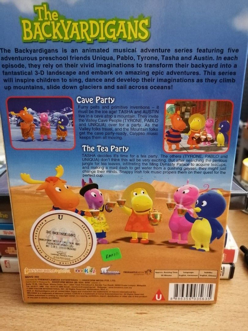 (DVD) The BackyardigansCave Party The Tea Party, Hobbies & Toys, Music