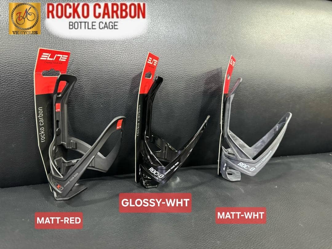 ELITE ROCKO CARBON BOTTLE CAGE MADE IN ITALY Sports Equipment Bicycles Parts Bicycles on Carousell