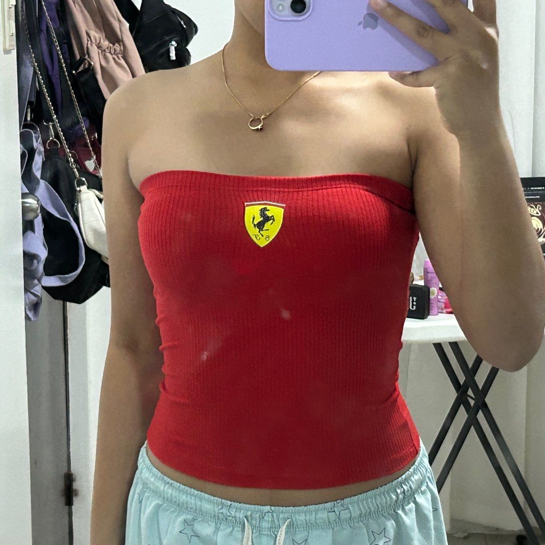 Ferrari tank top hot sale