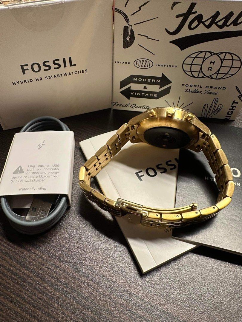 Fossil q 2024 hybrid smartwatch settings